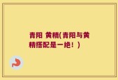 青阳 黄精(青阳与黄精搭配是一绝！)