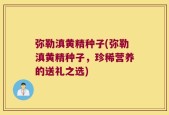 弥勒滇黄精种子(弥勒滇黄精种子，珍稀营养的送礼之选)