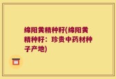 绵阳黄精种籽(绵阳黄精种籽：珍贵中药材种子产地)