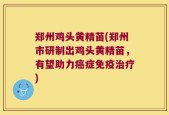 郑州鸡头黄精苗(郑州市研制出鸡头黄精苗，有望助力癌症免疫治疗)