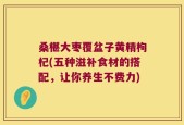 桑椹大枣覆盆子黄精枸杞(五种滋补食材的搭配，让你养生不费力)