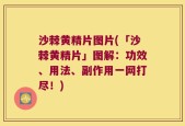 沙棘黄精片图片(「沙棘黄精片」图解：功效、用法、副作用一网打尽！)