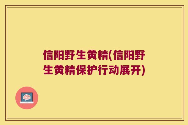 信阳野生黄精(信阳野生黄精保护行动展开)