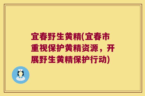 宜春野生黄精(宜春市重视保护黄精资源，开展野生黄精保护行动)