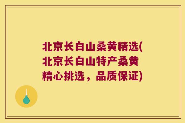 北京长白山桑黄精选(北京长白山特产桑黄 精心挑选,品质保证) 北京长白山桑黄精选(北京长白山特产桑黄 精心挑选,品质保证)