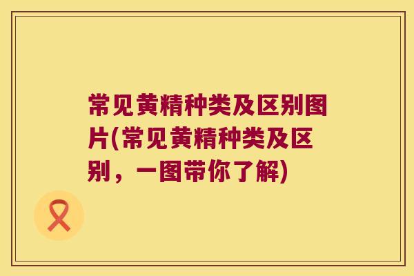 常见黄精种类及区别图片(常见黄精种类及区别，一图带你了解)