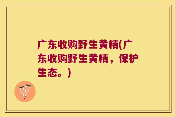 广东收购野生黄精(广东收购野生黄精,保护生态。) 广东收购野生黄精(广东收购野生黄精,保护生态。)