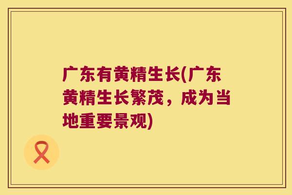 广东有黄精生长(广东黄精生长繁茂,成为当地重要景观) 广东有黄精生长(广东黄精生长繁茂,成为当地重要景观)