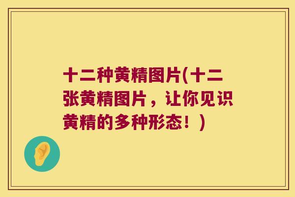 十二种黄精图片(十二张黄精图片,让你见识黄精的多种形态!) 十二种黄精图片(十二张黄精图片,让你见识黄精的多种形态!)