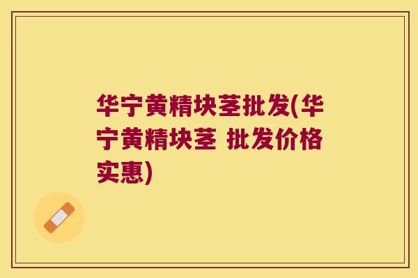 华宁黄精块茎批发(华宁黄精块茎 批发价格实惠) 华宁黄精块茎批发(华宁黄精块茎 批发价格实惠)
