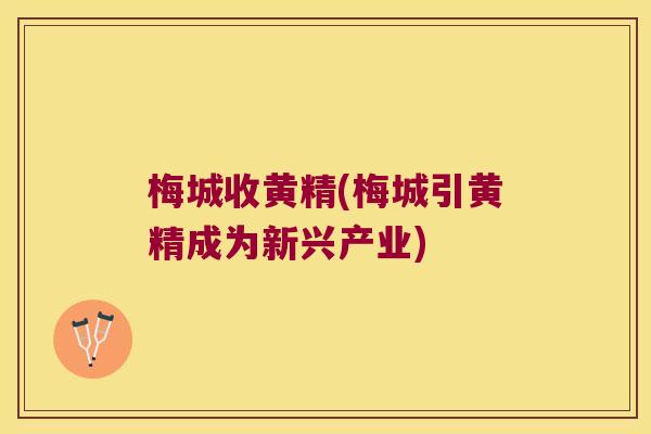 梅城收黄精(梅城引黄精成为新兴产业) 梅城收黄精(梅城引黄精成为新兴产业)