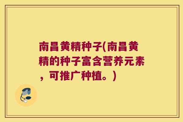南昌黄精种子(南昌黄精的种子富含营养元素,可推广种植。) 南昌黄精种子(南昌黄精的种子富含营养元素,可推广种植。)