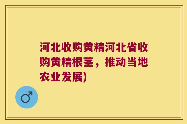 河北收购黄精河北省收购黄精根茎,推动当地农业发展) 河北收购黄精河北省收购黄精根茎,推动当地农业发展)