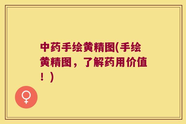 手绘黄精图(手绘黄精图,了解药用价值!) 手绘黄精图(手绘黄精图,了解药用价值!)