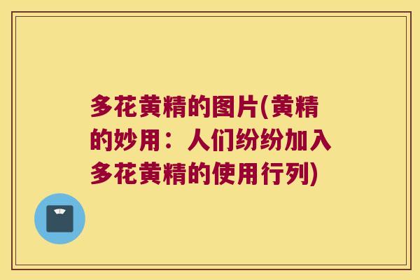 多花黄精的图片(黄精的妙用:人们纷纷加入多花黄精的使用行列) 多花黄精的图片(黄精的妙用:人们纷纷加入多花黄精的使用行列)