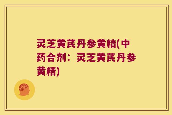 灵芝黄芪丹参黄精(合剂:灵芝黄芪丹参黄精) 灵芝黄芪丹参黄精(合剂:灵芝黄芪丹参黄精)