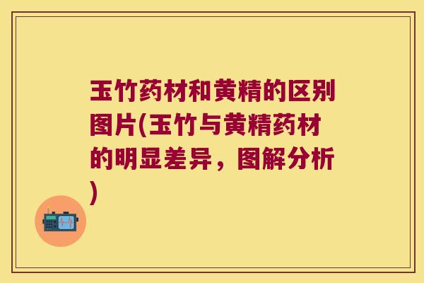 玉竹药材和黄精的区别图片(玉竹与黄精药材的明显差异,图解分析) 玉竹药材和黄精的区别图片(玉竹与黄精药材的明显差异,图解分析)