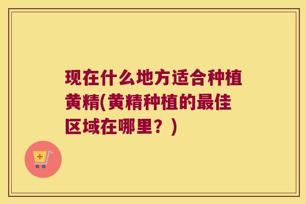 现在什么地方适合种植黄精(黄精种植的佳区域在哪里?) 现在什么地方适合种植黄精(黄精种植的佳区域在哪里?)