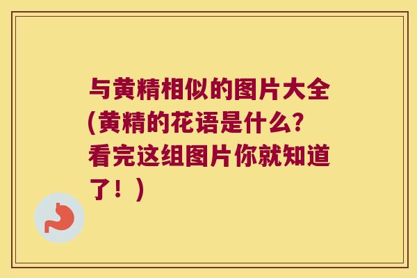 与黄精相似的图片大全(黄精的花语是什么？看完这组图片你就知道了！)