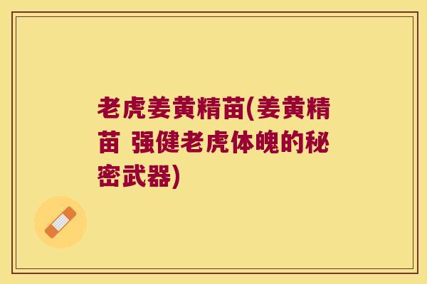 老虎姜黄精苗(姜黄精苗 强健老虎体魄的秘密武器) 老虎姜黄精苗(姜黄精苗 强健老虎体魄的秘密武器)