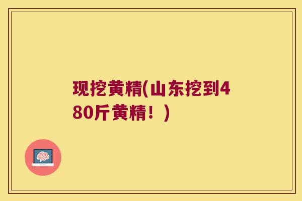 现挖黄精(山东挖到480斤黄精！)